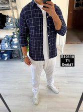 Carrow long sleeve navy